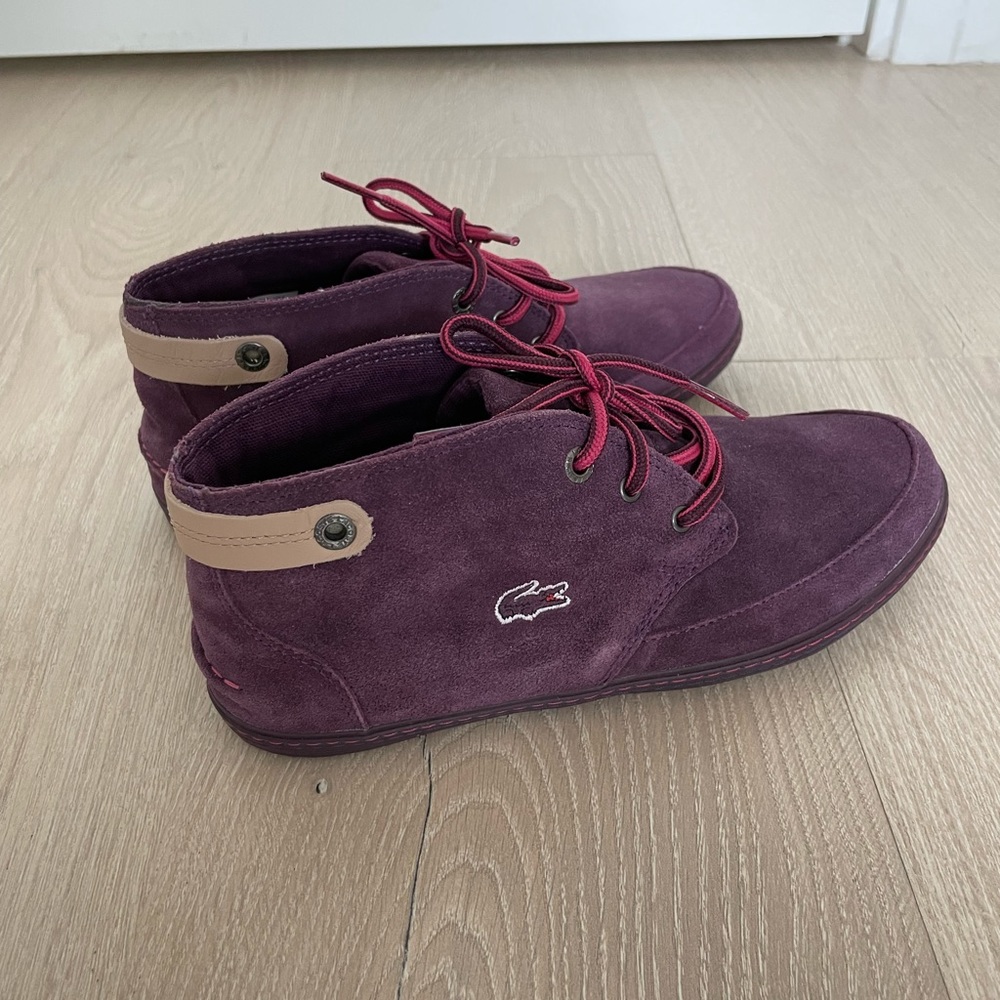 Lacoste Clavel Purple Shoes